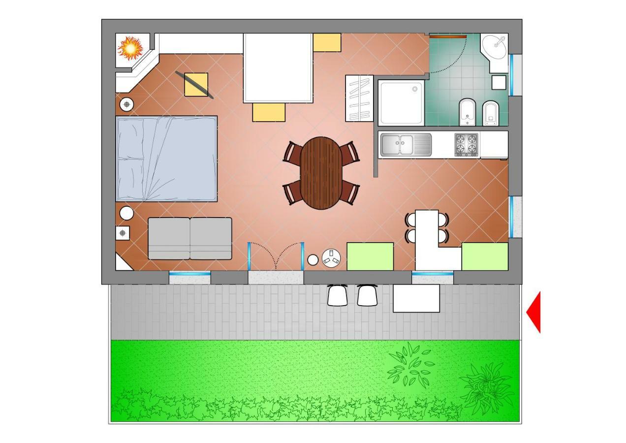 Ground Floor,Top Level Padova Luaran gambar